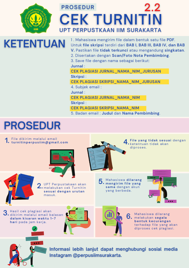 4. Prosedur Cek Plagiasi Jurnal IIM Surakarta