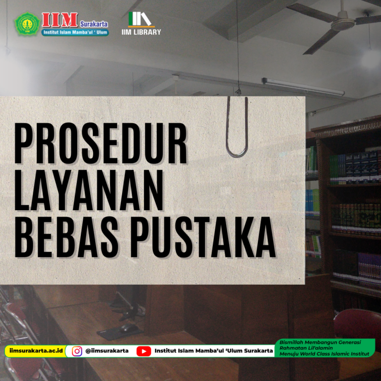 Prosedur Bebas Pustaka